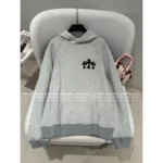 CHROME HEARTS 2025 SS Early Fall Full Collection Grey Print Logo Set - Cross Design Hoodie/Pullover/Shorts/Pants - Image 12