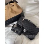 Chanel First Stock Available! ✨ 25A Haute Atelier Mini Bag - Crystal Heart Charm CF Style 💎 (Pouch/Coin Purse/Crossbody) - Image 16