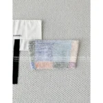 Chanel 2025S Spring/Summer Collection 🌈 Macaron Color-Block Tube Top - Ultra-Cropped Terry Fabric w/ Dust Bag - Image 13