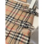 BURBERRY 25 Spring/Summer Collection 🤎 Heavyweight Pleated Mini Skirt - High-Waist Slimming A-Line Silhouette - Image 2