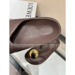 Loewe 2025/Foam Pebble Collection 🐻 Cloud Comfort Slides - Metallic Accent Platform Flip-Flops - Image 2