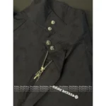 CHROME HEARTS Personal Keep - London Exclusive 🔎 CHROME HEARTS 2025 Spring/Summer Tech Jacket - Waterproof & Breathable with Sanskrit Back PrintSunscreen jacket💲113 - Image 4