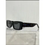 Louis Vuitton Hot Seller! 🔥 2025 Spring/Summer New Arrival - Tri-Color Print 🌈 Color-Block Narrow Square Sunglasses - UV Protection & Face-Slimming Effect with Gift Box - Image 10