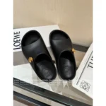 Loewe 2025 Foam Pebble Slides 🐻 Cloud Comfort Platform Sandals - Metallic Accents & Arch Support - Image 16