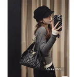 Chanel New Colorway❗️In Stock - 25C Early Spring Runway Collection / Runway Hobo Chain⛓️ Bag & Bucket Tote - Heavyweight Imported Full-Grain Leather - Image 2