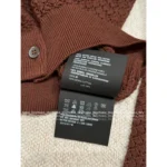 miumiu 25SS Spring/Summer Collection 🤎 Maillard Color Scheme - Openwork Jacquard Cotton Knit Cardigan w/ Letter Logo - Image 17