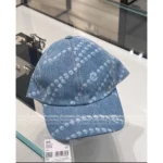 Chanel In Stock❗️ 25C Spring/Summer Collection 🧢 Heavy Denim Pearl-Embroidered Cap - Fisherman/Baseball Style w/ Logo & UV Protection - Image 19