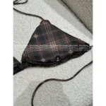 CHROME HEARTS 2025SS Spring/Summer Collection 💗 "Spicy Girl Must-Have" - Genuine Leather Cross Logo Bikini Set 👙 - Image 12