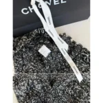 Chanel 25B Fall/Winter Collection 🔍 Artisan Lace Knit Set - Handcrafted Crochet Cardigan & Skirt w/ Silk Lining - Image 10