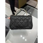 Chanel New Colorway🌈 First Stock In! - 2025S Coco Crush Handle Square Bag ⛓️ Multi-Way Crossbody/Handheld - Image 11