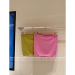 miumiu 25SS New Colorway 🥑 Women's Elastic Knit Tube Top - K-Pop Girl Group Inspired Letter Logo - Image 10