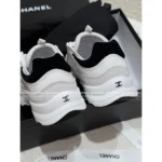 Chanel 25A Spring/Summer Collection ©️©️ Color-Block Platform Sneakers - Classic Silhouette w/ Height-Boosting Cushion 👟 - Image 7