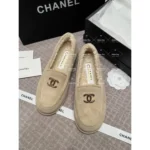 Chanel 2025 Fall/Winter Collection 🍂 "Relaxed Autumn Vibes" - Imported Suede Logo Shearling Loafers (Multiple Colors) - Image 12
