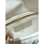Dior Personal Collection~ Socialite's Treasured Piece ⭐️ 2025 Limited Edition Silk Satin Embroidered Beaded Snowflake Lady Dior Bag - Gift Box Packaging - Image 3