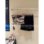CHROME HEARTS Hot Girl Must-Have!❗️2025SS Spring/Summer Collection - Camouflage Cross Logo Bandeau Top - Image 3