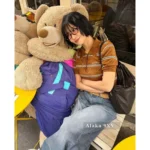 miumiu 2025 Spring/Summer Collection 🐻 Maillard Tone Polo Tee - American Retro Hot Girl Style w/ Notch Collar & Striped Jacquard Logo - Image 7