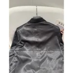 MAISON MARGIELA Patchwork Design Wool Jacket with Embroidered Logo Pocket & Suit Lining, Loose Fit, Unisex - Image 8