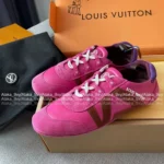 Louis Vuitton 💗 Stunning Barbie Pink — 2025 Spring/Summer SNEAKERINA Collection Ballet-Inspired Sneakers 👟 Lightweight, Comfortable & Retro-Chic - Image 22