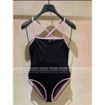 Chanel 2025 Coco Beach Collection 🩱 Crystal Logo Swimsuit Set - One-Piece & Bikini w/ Detachable Straps - Image 13