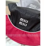 miumiu Gift Box Packaging 🎩 25 Spring/Summer Collection - UPF Sun Protection Hat with Letter Logo - Image 13