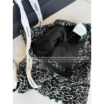 Chanel 25B Fall/Winter Collection 🔍 Artisan Lace Knit Set - Handcrafted Crochet Cardigan & Skirt w/ Silk Lining - Image 8