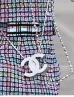Chanel 25C Limited Edition Early Spring Resort Collection 🔎 Haute Metal-Embellished Clutch - Evening Bag w/ Mirror & Gift Box Packaging - Image 12