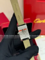 CARTIER Tank Américaine Watch 🇨🇭 Swiss Quartz Movement - Dimensions: 34.80 x 19.00 x 7.10 mm - Image 21