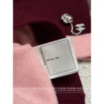 Chanel 2025S Spring/Summer Runway Collection ♥️ Keep Piece - Floral Brooch Color-Block Vest Set (100% Wool) - Image 8