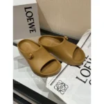 Loewe 2025 Foam Pebble Slides 🐻 Cloud Comfort Platform Sandals - Metallic Accents & Arch Support - Image 12