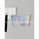 Chanel 2025S Spring/Summer Collection 🌈 Macaron Color-Block Tube Top - Ultra-Cropped Terry Fabric w/ Dust Bag - Image 10