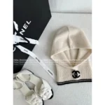 Chanel 25B Fall/Winter Collection 🎩 100% Cashmere "Dou Dou" Earflap Beanie - Internet Celebrity & Ultra-Soft Warmth - Image 15