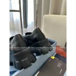 Prada 2025SS New Collection 🔍 Platform Mary Janes - Chunky & Classic Tri-Logo (Imported Full-Grain Leather) - Image 14