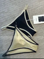 Chanel 2025 Coco Beach Collection 🩱 Crystal Logo Swimsuit Set - One-Piece & Bikini w/ Detachable Straps - Image 10