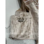Dior 2025 Early Spring Collection ⭐️ Classic Jacquard Logo Set - Biscuit Color Windbreaker/Vest/Skirt - Image 24
