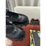 Prada 2025SS New Collection 🔍 Platform Mary Janes - Chunky & Classic Tri-Logo (Imported Full-Grain Leather) - Image 13