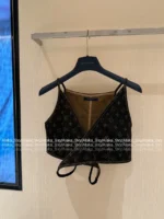 Louis Vuitton 2025 Spring/Summer Collection 🔍 Must-Have "Spicy Girl" Set ❕ Signature Print Logo Tank & High-Waist Straight-Leg Jeans - Image 11