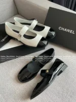 Chanel "Princess-Exclusive Mary Janes" 👸 Keep Edition - Patent Leather Doll Shoes w/ Bookbag Buckle - Image 15