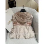 Dior 2025 Early Spring Collection ⭐️ Classic Jacquard Logo Set - Biscuit Color Windbreaker/Vest/Skirt - Image 21