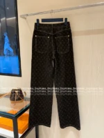 Louis Vuitton 2025 Spring/Summer Collection 🔍 Must-Have "Spicy Girl" Set ❕ Signature Print Logo Tank & High-Waist Straight-Leg Jeans - Image 8