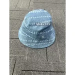 Chanel In Stock❗️ 25C Spring/Summer Collection 🧢 Heavy Denim Pearl-Embroidered Cap - Fisherman/Baseball Style w/ Logo & UV Protection - Image 13