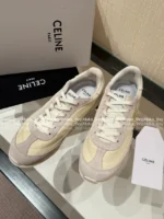 Celine 2025 Spring/Summer Collection 👟©️ Embroidered Logo Motion Shoes - Cloud Comfort Classic Runner Style - Image 26