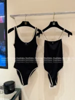 Chanel 2025 Coco Beach Collection 🩱 Crystal Logo Swimsuit Set - One-Piece & Bikini w/ Detachable Straps - Image 26