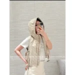 Dior 2025 Early Spring Collection ⭐️ Classic Jacquard Logo Set - Biscuit Color Windbreaker/Vest/Skirt - Image 20