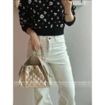 Chanel New Colorway❗️In Stock - 25C Early Spring Runway Collection / Runway Hobo Chain⛓️ Bag & Bucket Tote - Heavyweight Imported Full-Grain Leather - Image 13