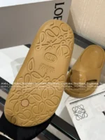 Loewe 2025/Foam Pebble Collection 🐻 Cloud Comfort Slides - Metallic Accent Platform Flip-Flops - Image 18