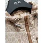 Dior 2025 Early Spring Collection ⭐️ Classic Jacquard Logo Set - Biscuit Color Windbreaker/Vest/Skirt - Image 19