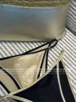Chanel 2025 Coco Beach Collection 🩱 Crystal Logo Swimsuit Set - One-Piece & Bikini w/ Detachable Straps - Image 24