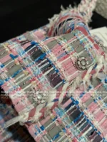 Chanel 2025S Early Spring Runway Collection 💗 Haute Tweed Coord Set - Imported Colorful Bouclé w/ Printed Lining - Image 27
