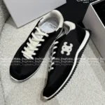 Celine 2025 Spring/Summer Collection 👟©️ Embroidered Logo Motion Shoes - Cloud Comfort Classic Runner Style