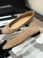 Chanel 2025P Spring/Summer Collection 🏖️ Artisan Raffia Ballet Flats 🩰 Multi-Color Options ~ Lambskin Lining & Cloud Comfort ❕ Gift Box Packaging - Image 22